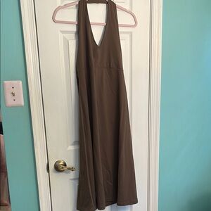 Patagonia Brown Halter Dress